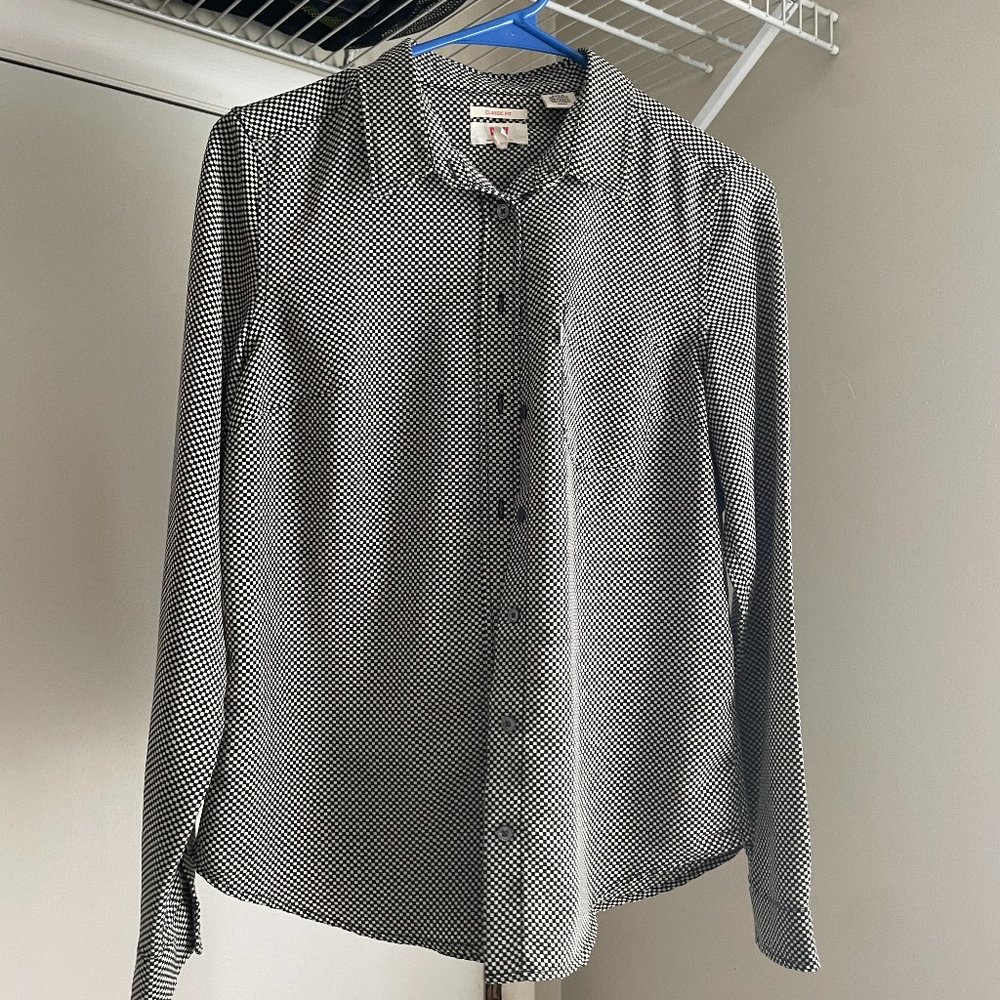 Vans Checkerboard Button Down Shirt